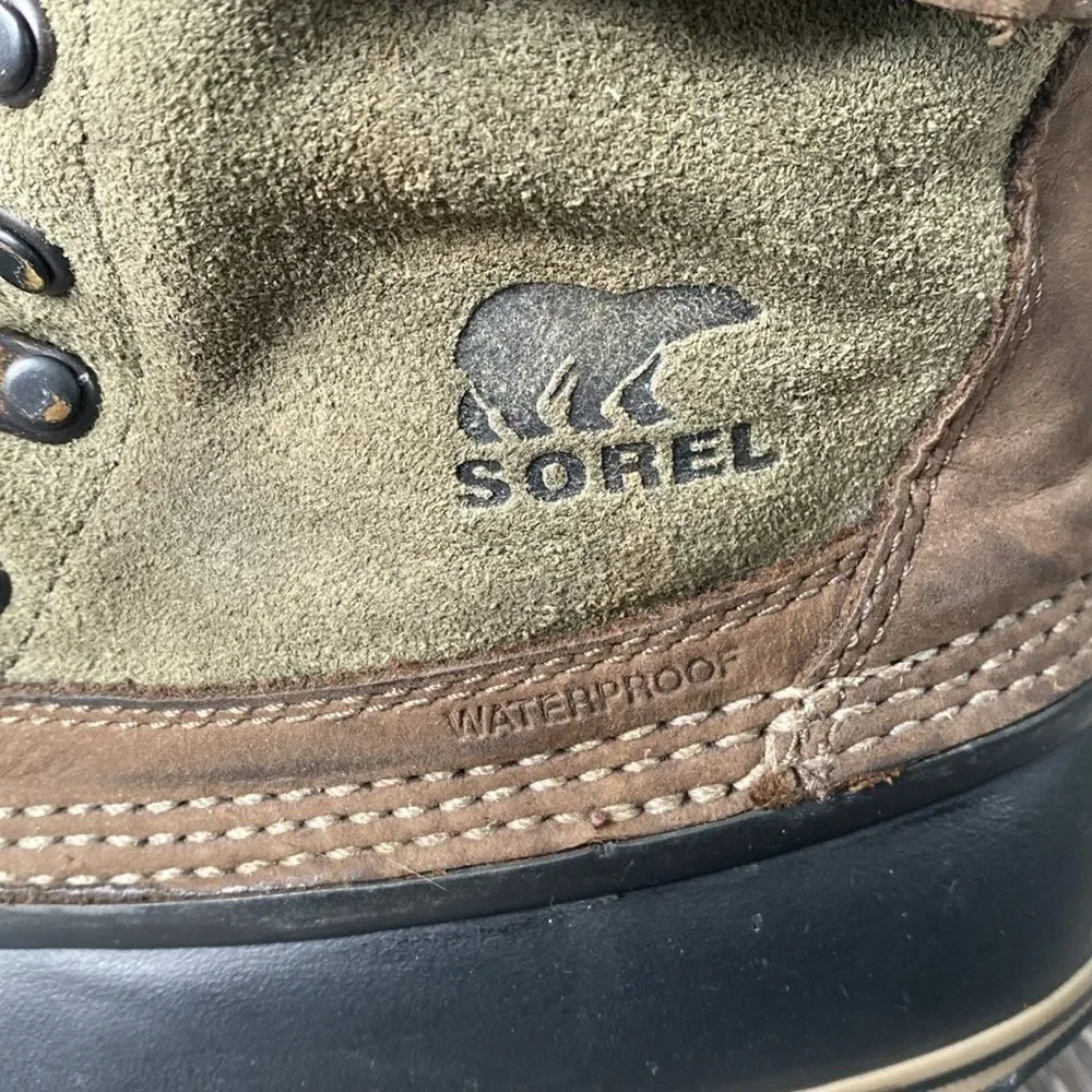 Sorel leather camo